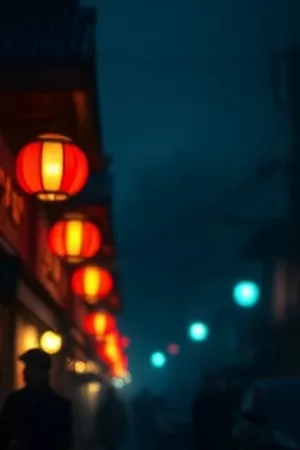 影片《旧唱片行》木架上层层叠叠的黑胶唱片