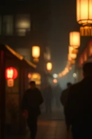 影片《风筝与断线》黄昏天空中断线的风筝